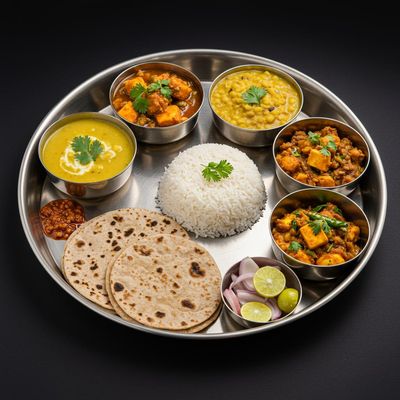 North Indian Thali